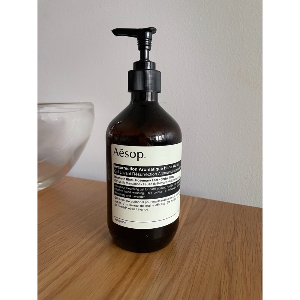 EMPTY Aesop Resurrection Aromatique Hand Wash bottle 500 ml 16.9 oz